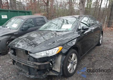 2018 Ford Fusion Se z USA, uszkodzony, nr VIN 3FA6P0HD1JR199340